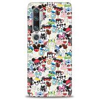 Xiaomi Mi Note 10 Kılıf HD Baskılı Kılıf - Cartoon + Tam Ekran Koruyucu