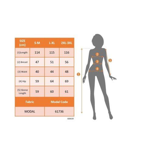 Kadın Uzun Kollu Kruvaze Yakalı Yandan Bağlamalı Desenli Mini Modal Elbise