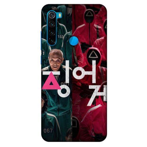 Xiaomi Redmi Note 8 Uyumlu Kılıf Squid Game (1) Kılıfı Kyu-Bok
