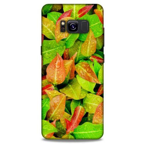 Lopard Samsung Galaxy S8 Uyumlu Kılıf Bahar (35) Fit Design Kılıf Karışık Renkli