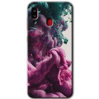 Potkal Hediye Fabrikası Samsung Galaxy A30 Kılıf HD Desen Baskılı Arka Kapak - Liquid Cloud