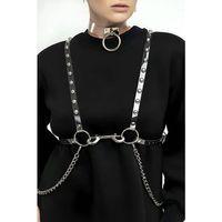 Şık - Şeffaf Kemer Ve Choker Takım - Brf826