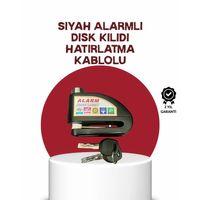 Güvenlik Sensörlü Alarmlı Disk Kilidi Motosiklet Ve Bisiklet İçin