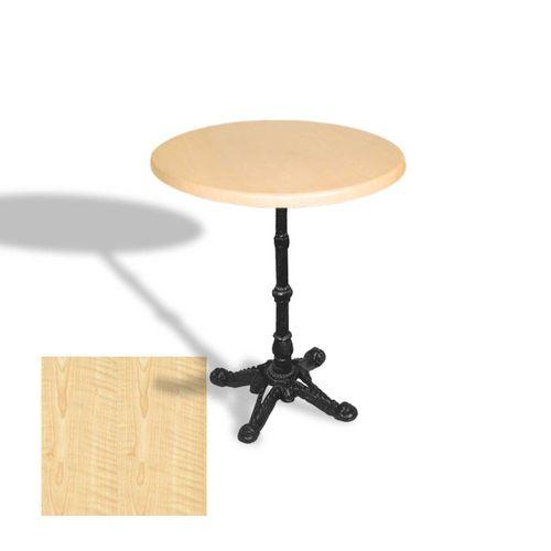 Dockers Çipa 1002 Döküm Ayak Yuvarlak Masa Çap 90cm - (Werzalit, Wermodin ve Allzalit Tabla) - Akçaağaç