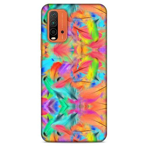 Lopard Xiaomi Redmi 9T Uyumlu Kılıf Tüyler (32) Soft Silikon Kılıf
