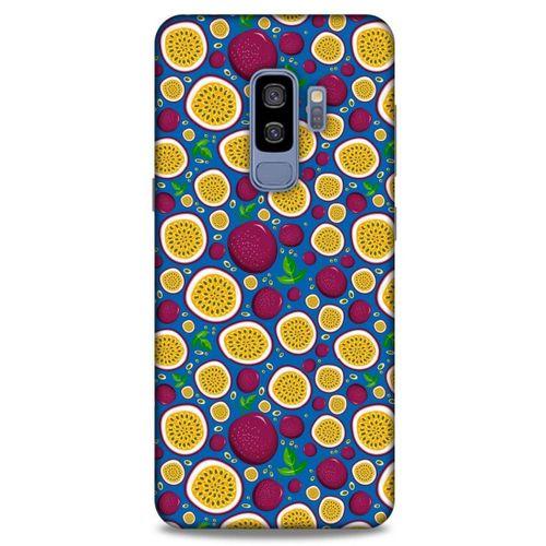 Frutix Passion Fruit 01 Samsung Galaxy S9 Plus Kılıf Desenli Silikon