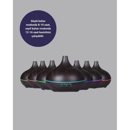 Aromaterapi Difüzörü 550 Ml Ultrasonik Nemlendirici Otomatik Kapanma Özellikli