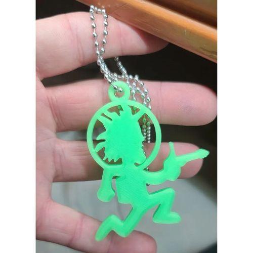 Uzay Adam Balta Adam Kolye Ucu 3D Baskı (Bu ürün Sadece Plastik parçadır - Almadan Önce Soru Sorabilirsiniz)