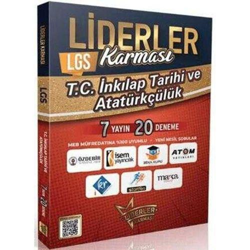 8. Sınıf LGS T.C. İnkılap Tarihi ve Atatürkçülük Denemeleri 7 Yayın 20 Deneme Liderler Karması