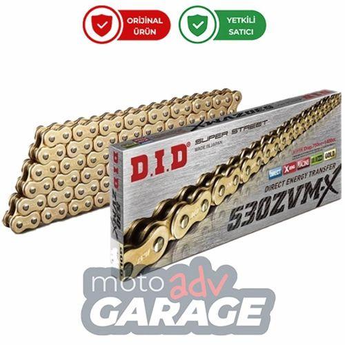 D.I.D 530ZVMX X Ring Gold Zincir 530/118L