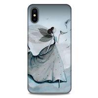 Y.Liva-2020 (Uçur Sevgini) Apple iPhone XS Max Kılıf Silikon Kapak Desenli