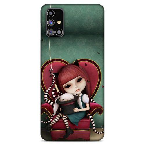 Lopard Samsung Galaxy M31s Uyumlu Kılıf Manipülasyon ☻ (1) Kılıfı Baskılı
