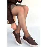 Warte Acı Kahve Deri Bağcıklı Spor Ayakkabı