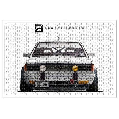 Volkswagen Gol Quadrado EuroRace Style Puzzle 240 Parça