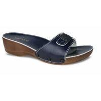 Ceyo Mınellı Topukluı Lacivert Ortopedik Kadın Terlik