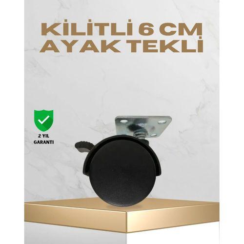 Sehpa Ve Masa İçin 6 Cm Kilitli Ayak