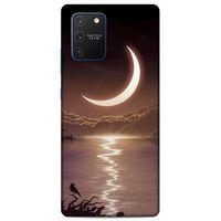 Lopard Samsung Galaxy S10 Lite Uyumlu Kılıf Gece'S (34) Slim Armor Kılıf Kırmızı Gece