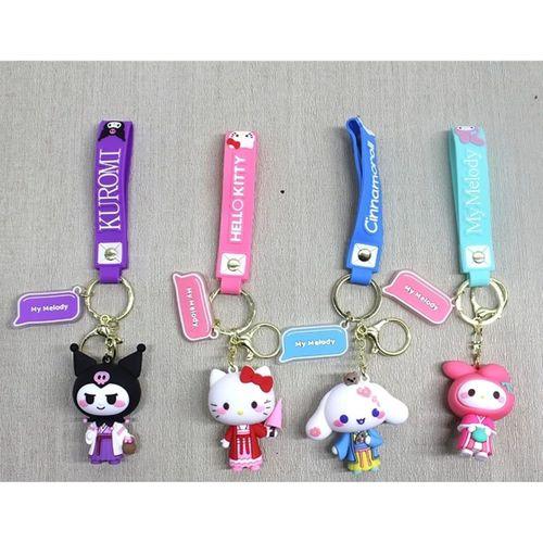 Silikon Kuromi Ve Hello Kitty Anahtarlık Alk4249