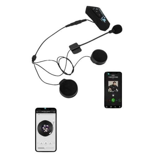 Intercom Bluetooth Kask Kulaklık Motosiklet Kulaklık 5.0 Bluetooth
