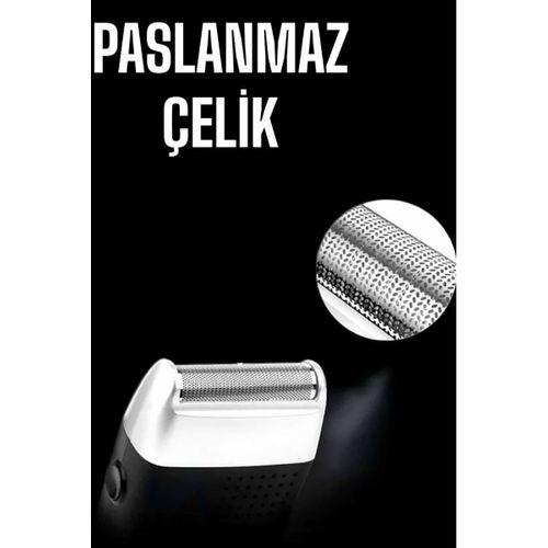 Tıraş Makinesi Islak Ve Kuru Kullanıma Uygun Kablosuz Taşınabilir