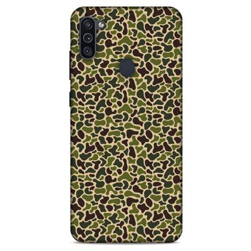 Kamuflaj 32 Samsung Galaxy M11 Kılıf Silikon Kapak
