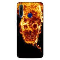 Lopard Huawei Honor 20 Lite Uyumlu Kılıf FireX (19) Kılıfları Ateş İskelet