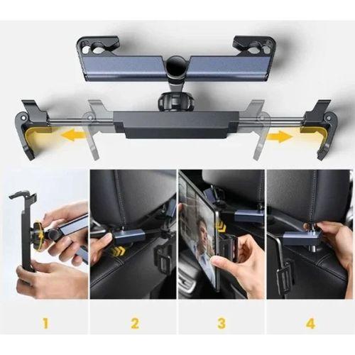 Pratik Koltuk Arkası Ayarlanabilir Tablet Telefon Tutucu