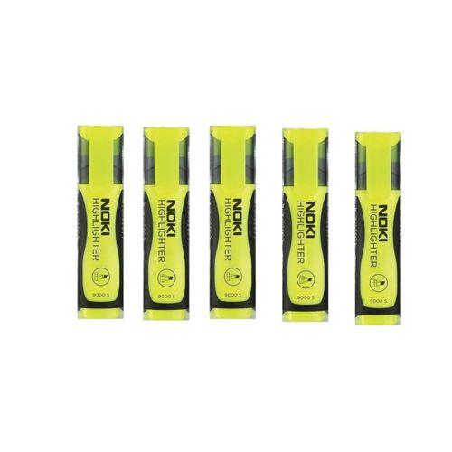 NOKİ FOSFORLU KALEM NEON SARI ( 5 Adet )