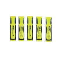 NOKİ FOSFORLU KALEM NEON SARI ( 5 Adet )