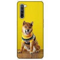 Oppo Reno 3 Pro 5g Kılıf Köpek Kıyafetleri (24) Darbe Emici Kılıf Shiba Inu Kazak
