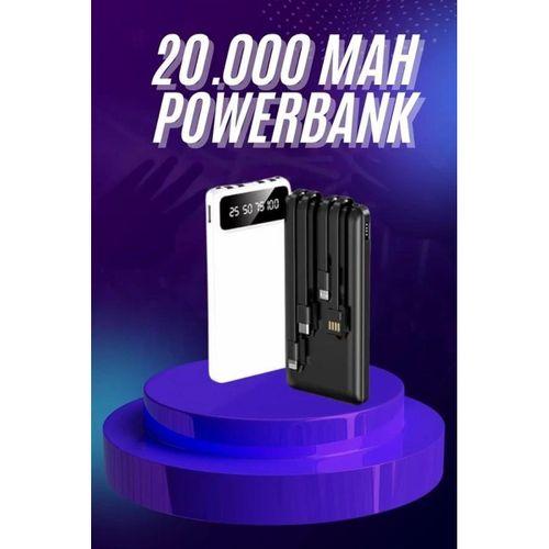 Powerbank 20.000 Mah Hızlı Şarj Özellikli Taşınabilir Usb Girişli