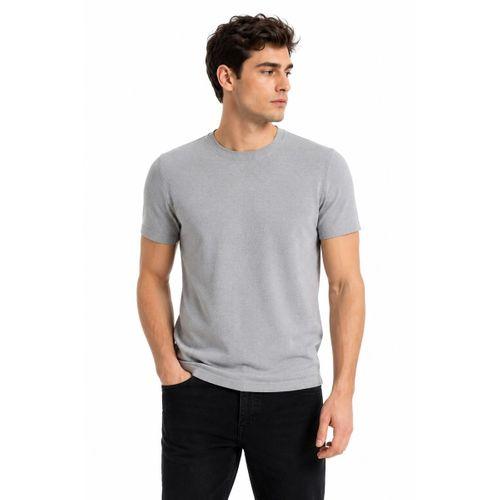 Erkek Sıfıryaka Triko Tişört Regular Kalıp BGL-ST05567