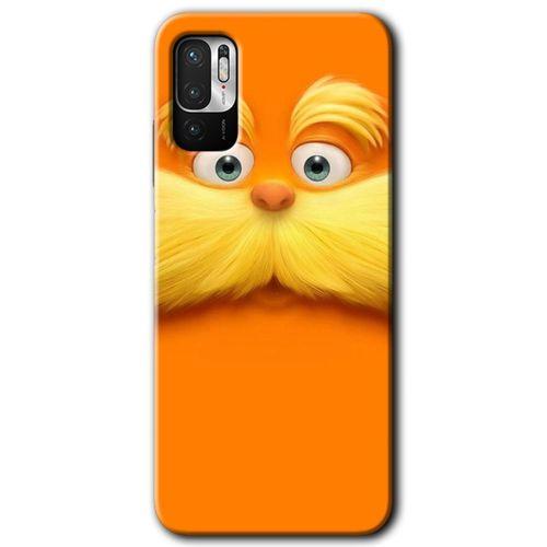 Potkal Hediye Fabrikası Xiaomi Redmi Note 10 5G Kılıf HD Desen Baskılı Arka Kapak - Garfield