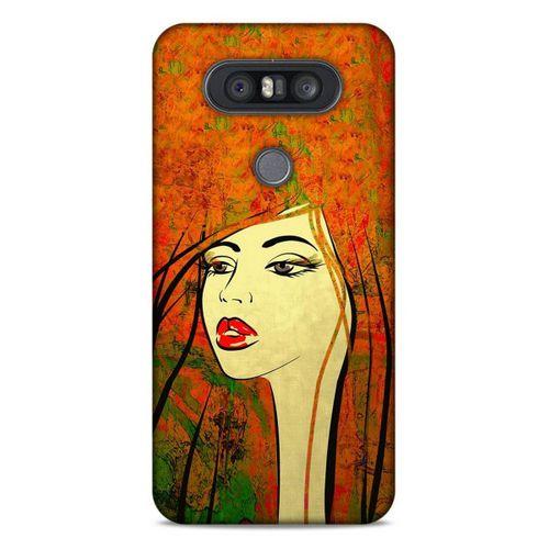 Lopard LG K41S - K51S Uyumlu Kılıf Sürreal Yüzler ♀ (30) Silicone Case Desenli