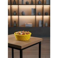 Yuvarlak Çerezlik Sarı Şık Tasarım Ve Kompakt Boyut