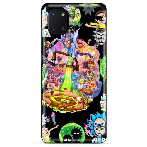 Huawei Y5P Uyumlu Kılıf Rick And Morty (39) Liquid Crystal Kılıf Shadow Council