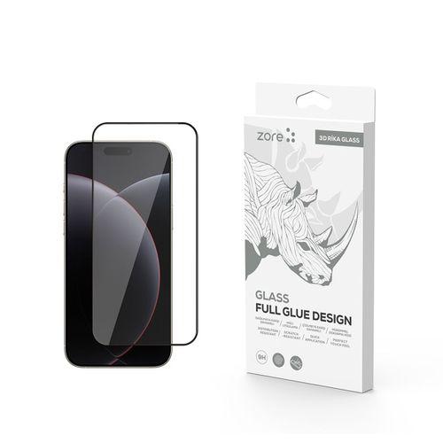 Apple iPhone 17 Pro Zore Rika Premium Temperli Cam Ekran Koruyucu