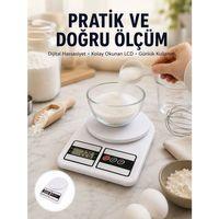 Pratik Ve Şık Tasarımıyla Dijital Mutfak Tartısı Yeni Nesil