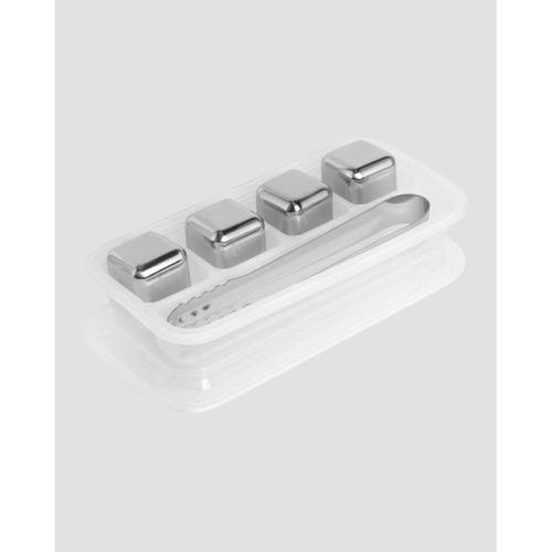 304 Paslanmaz Çelik Buz Küpü Seti Sulandırmadan Soğutan Yeniden Kullanılabilir