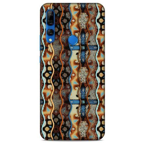 Huawei Y9 Prime 2019 Kılıf Baskılı Özel Seri Taşlı (33) Hybrid Kılıf