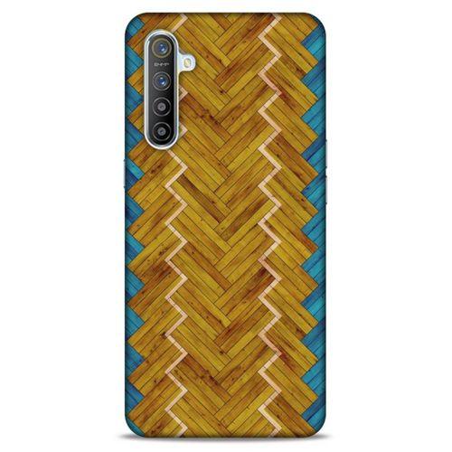 Lopard Oppo Realme XT Uyumlu Kılıf Wood'X (37) Silicone Cover Baskılı