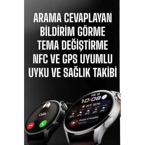 Akıllı Saat Bildirim Görme Amoled Ekran Gps Uyumlu Sesli Görüşme