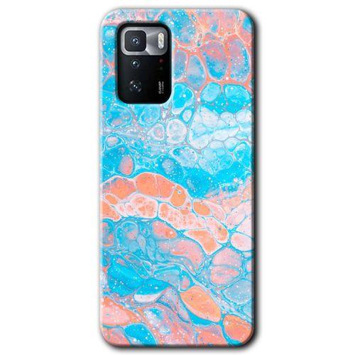 Poco x3 GT Kılıf Baskılı Arka Kapak - Bubbles 1 +Tam Ekran Koruyucu