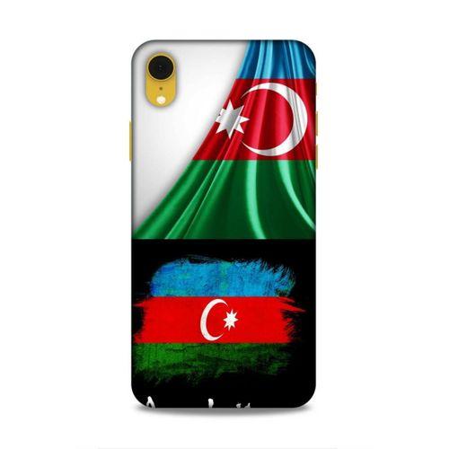 Apple iPhone XR Uyumlu Kılıf Azarbaijan (13) Silikon Kap Bayraklar