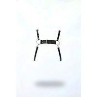 Siyah Kadın Kemer Deri Tokalı Halka Detaylı Vücut Kemer - Brf1094