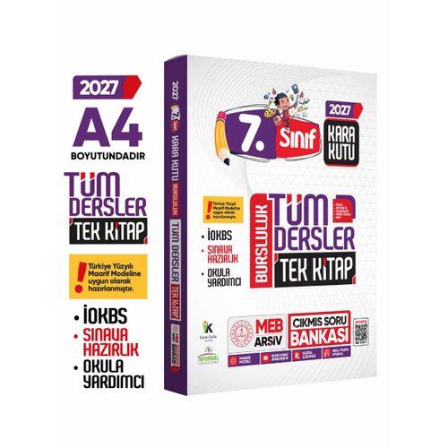 2027 7 Sınıf İOKBS PAKET 8li Tıpkı Basım/Tüm Dersler Tek Kitap Çözümlü Çıkmış Soru Bankası 2li Set
