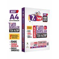 2027 7 sınıf İOKBS BURSLULUK Tüm Dersler Çıkmış Soru Bankası Tek Kitap Yeni Sistem Tamamı Çözümlü