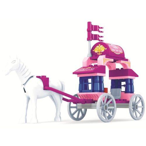 Ausini Fairland Parça Beyaz Atlı Fayton