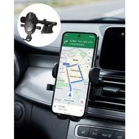 Araç Havalandırma Telefon Tutucu 360 Derece Döner Otomatik Kilitli Stand