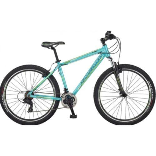 Salcano NG750 V Fren 27.5 Jant Dağ Bisikleti Mat Turkuaz-Beyaz/Yeşil 46 cm